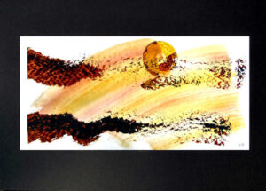 Aquarellbild Titel: "Mexicolor 2"