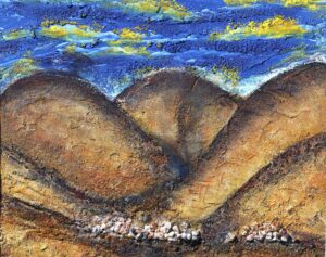 Acrylbild Titel: "Desert 01"