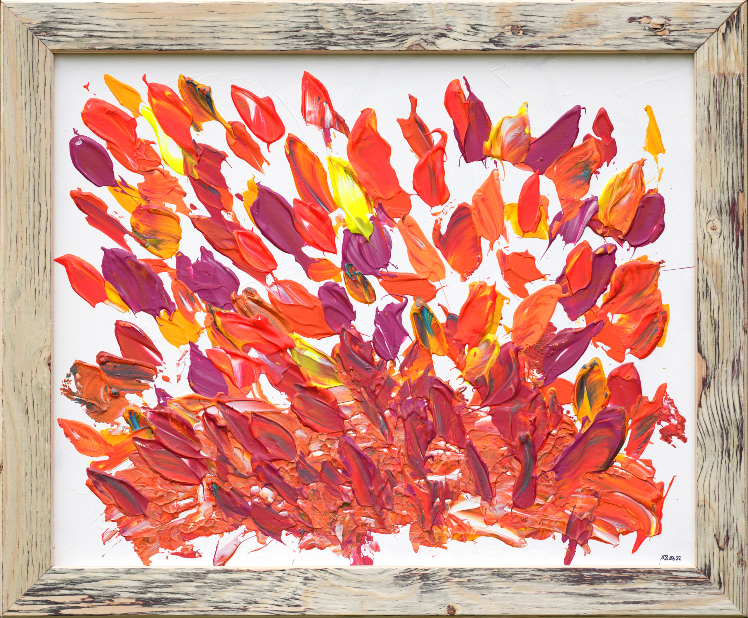 Acrylbild Titel: "Quattro Stagioni Autunno 01" – Bild 3