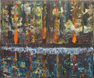 Acrylbild Titel "Im Dschungel"