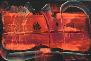 Acrylbild Titel: "Inferno Alpha 1"
